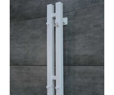 Elektrinis rankšluosčių džiovintuvas Navin Siluet Quadro, 90*1500, Sensor, 12-134053-0915, baltas, (laidas dešinėje)