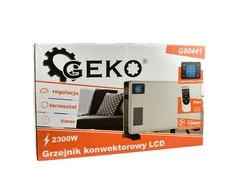 Geko Elektrinis šildytuvas konvektorius LCD + Pultas G80441 DOM64