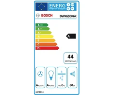 Gartraukis Bosch DWK65DK6K, 60 cm