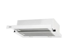 Gartraukis Eleyus Hood TLS L 14 150 60 WH (Storm 700 60 WH LED) Teleskopinis, D energijos vartojimo efektyvumo klasė, Plotis 60 cm, 355 m³/h, Mechaninis valdymas, LED, Baltas