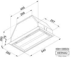Gartraukis Kernau KBH 08501 X