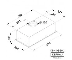 Gartraukis Kernau KBH 0860.1 X