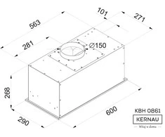 Gartraukis Kernau KBH 0861 W