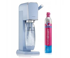 Gazuotų gėrimų gaminimo aparatas SodaStream ART, mėlynas