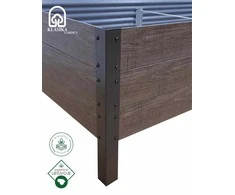 KLASIKA GPPS pakelta lysvė WOODLOOK ruda