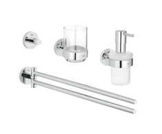GROHE 40846001 Essentials Master bathroom accessories set 4-in-1