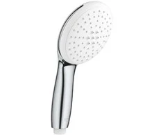Grohe Tempesta 110 2sr dušo galvutė, 7,4L/min, chromas/balta