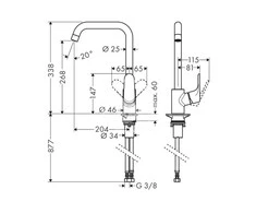 Hansgrohe Focus M41 31821000