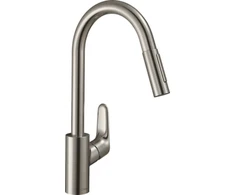 Hansgrohe Focus M41 virtuvės maišytuvas su ištraukiamu purkštuvu, 2 srovės (31815800)