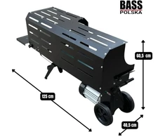 Hidraulinė malkų skaldyklė BASS POLSKA 9T, BP-4768, 2200W