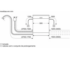 Įmontuojama indaplovė Bosch SMV25AX06E