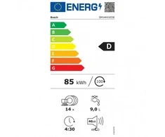 Įmontuojama indaplovė Bosch SMV4HVX03E