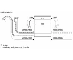 Įmontuojama indaplovė Bosch SMV8YCX02E