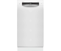 Bosch SPU6ZMW02S Serija 6, Indaplovė, montuojama iš apačios, 45 cm, Balta