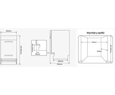 Įmontuojama indaplovė Samsung DW50DG450B00ET