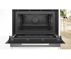 Įmontuojama kompaktiška orkaitė, Bosch CMG7241W1, su mikrobangų funkcija