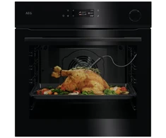 Įmontuojama orkaitė AEG 7000 serija, MealAssist with SteamCrisp, NBR7P631SB, su maisto termometru