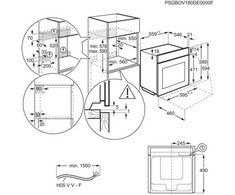 Orkaitė AEG NBE7P631AB