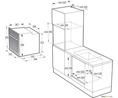 Orkaitė Oven GORENJE BOS67372CLI