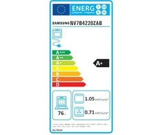 Įmontuojama orkaitė Samsung NV7B4220ZAB