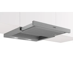 Bosch Serie 2 DFM064W55 gartraukis Semi built-in (pull out) Metallic, Sidabrinis 394 m³/h