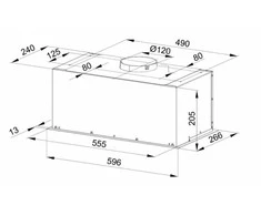 Įmontuojamas gartraukis Schlosser FG60PBIX