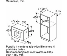 Įmontuojamas kavos aparatas Bosch CTL9181B0