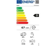 Indaplovė BOSCH SPS4EMI61E