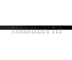 Indaplovė Samsung DW50R4070BB