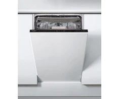 WHIRLPOOL Indaplovė WSIP4O33PFE, D energijos klasė (senas A+++), 45 cm, Powerclean PRO, Trečias krepšelis, 9 programos