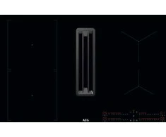 Indukcinė kaitlentė su integruotu gartraukiu AEG CCE84543CB, 80 cm