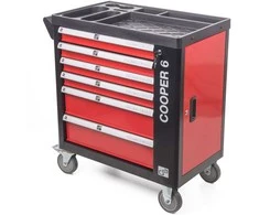 Įrankių vežimėlis G21 Cooper 6, 6350402