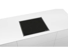 Bosch PKN645BB2E Serija 4, Elektrinė kaitlentė, 60 cm, kaitlentė su plieniniu rėmu
