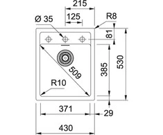 Franke Plautuvė SID 610-40 Carbon 114.0500.019