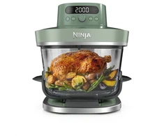 Gruzdintuvė NINJA 5-in-1 XL Glass Air Fryer | AS090EUGN Crispi Pro | Power 2050 W | Capacity 5.7 L | Moss Žalias