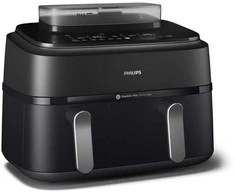Dviejų krepšelių gruzdintuvė Philips 5000 Series NA551/00 su garų funkcija