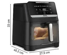 Karšto oro gruzdintuvė TEFAL Easy Fry Silence XXL, EY8468E0, 1800 W, 7 L