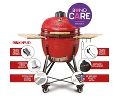 Kepsninė KAMADO BONO LIMITED 64cm Raudona su 6 priedais