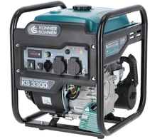 Konner &amp; Sohnen Benzininis inverterinis generatorius Könner amp Söhnen KS 3300i, 3kW 230V