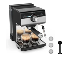 Krups Authentic+ XP384E10 Pusiau automatinis Espresso Kavos aparatas 2 L +DOVANA Lavazza kavos pupelės