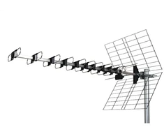 Iskra Antena DTX-48F Yagi 21-69 Juodas Juodas