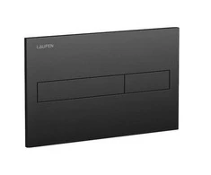 Laufen WC klavišas LIS Dual Flush, juodas matinis 8956617160001