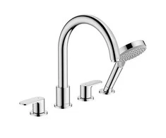 Maišytuvas Hansgrohe Vernis Blend 71456000, chromo, montuojamas į vonios kraštą