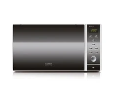 Mikrobangų krosnelė Caso | Microwave Oven with Grilis and Convection | MCG 25 Chef | Free standing | 900 W | Convection | 25 L | Grilis | Nerūdijantis plienas/Juodas