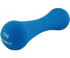 Neopreninis hantelis 17025 NEOPRENE DIPPING DUMBBELL 2.0 KG HMS