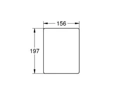 Grohe Nuleidimo mygtukas Skate Cosmopolitan 38732GN0