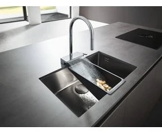 Nuvarvėjimo indas Hansgrohe F14, 40963000, juodas matinis
