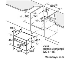 Orkaitė Bosch CMG936AB1S