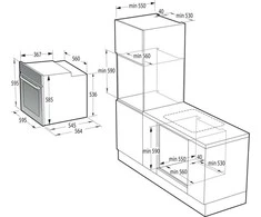 Orkaitė Gorenje BPS6737E04DBG