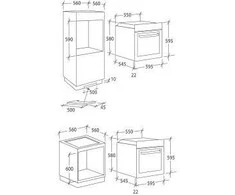 Orkaitė Hoover HOT7174WI WF/E